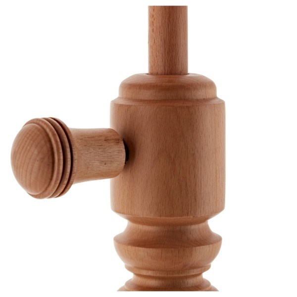 Wooden Music Stand by Gear4music, Beechwood