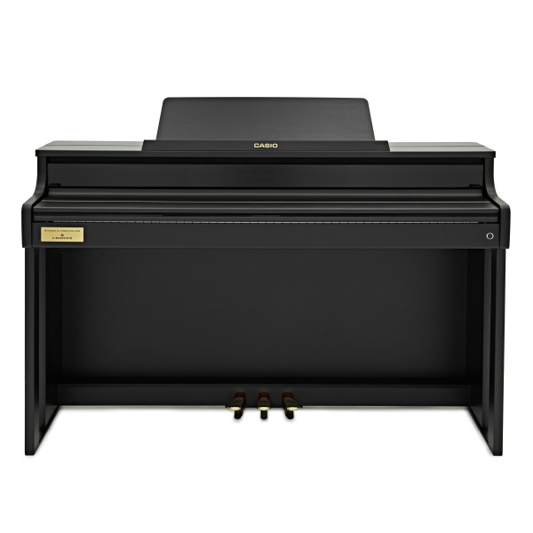 Casio AP-750 Digital Piano, Black - Closed Lid