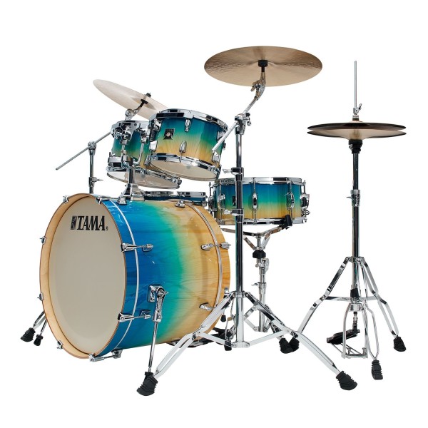 Tama Superstar Classic 22" 5pc Shell Pack, Caribbean Lacebark Pine Fade