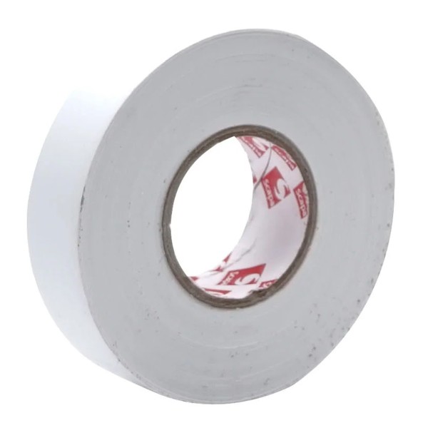 eLumen8 Premium PVC Insulation Tape 2702 19mm x 33m, White