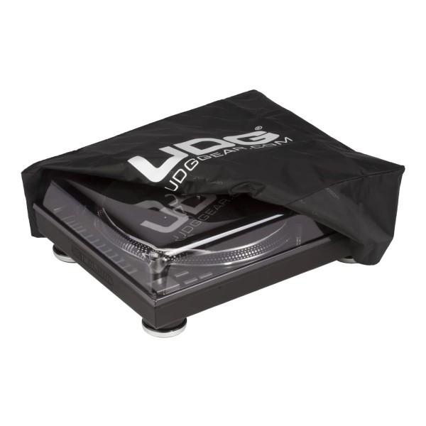 UDG Turntable Dust Cover, Black - Angeld Open (Turntable Not Included)