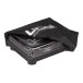 UDG Turntable Dust Cover, Black - Angeld Open (Turntable Not Included)
