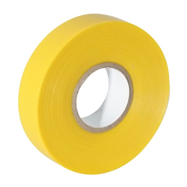 eLumen8 Economy PVC Insulation Tape 19mm x 33m, Yellow
