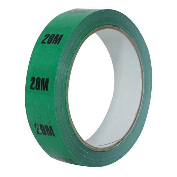 eLumen8 Cable Length ID Tape 24mm x 33m, 20m Green