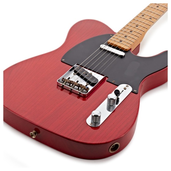 Fender Custom Shop 1951 Nocaster Journeyman Relic 1-P Rift Sawn Maple Neck, Aged Crimson Transparent - body