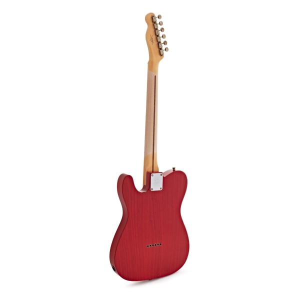 Fender Custom Shop 1951 Nocaster Journeyman Relic 1-P Rift Sawn Maple Neck, Aged Crimson Transparent - back