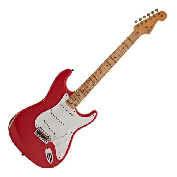 Fender Custom Shop Special Edition '58 Compound Radius Stratocaster Relic, Aged Fiesta Red