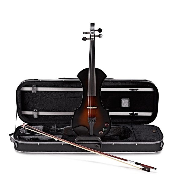 Electric Violin With FX by Gear4music, Sunburst
