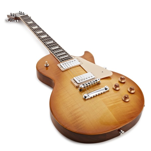Gibson Les Paul Studio Session, Honey Burst #211260002 - angled shot