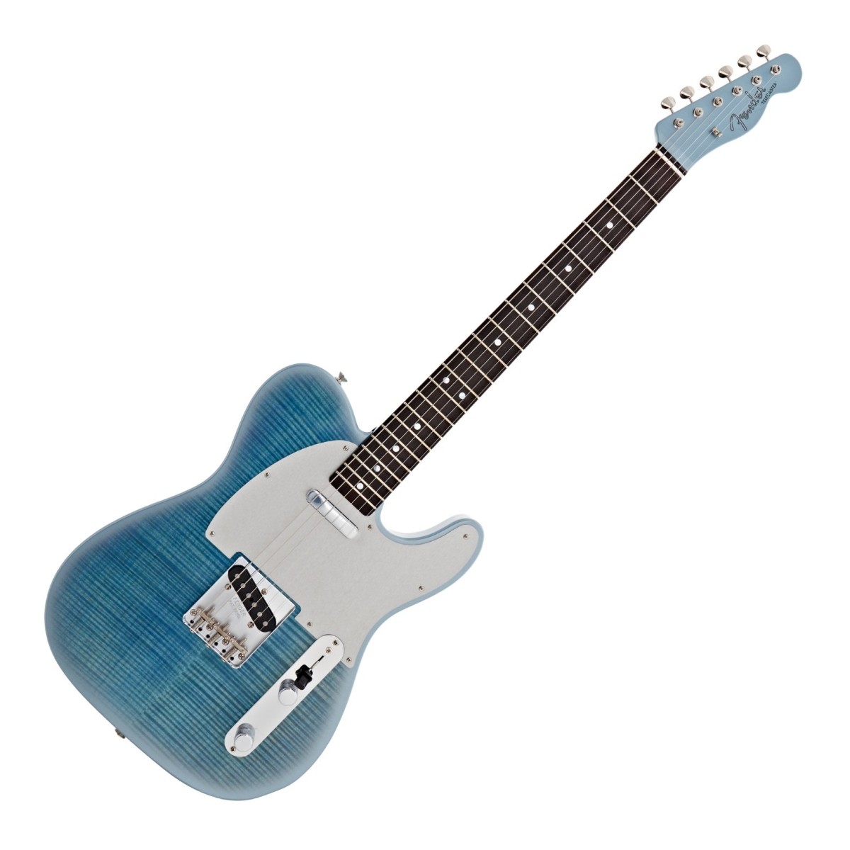 Fender Custom Shop Master Built by Austin MacNutt 60s 5A Flame Top Tele NOS RW Ice Blue Met Burst