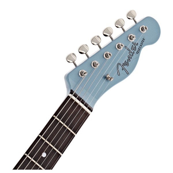 Fender Custom Shop Master Built by Austin MacNutt 60s 5A Flame Top Tele NOS RW, Ice Blue Met Burst - headstock