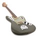 Fender Custom Shop 1965 Jaguar Journeyman Relic 3A RW, Super Faded Olive Green Metallic - angled shot