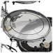 PBK+ Portable 5 Piece Busking Drum Kit by Gear4music, Stool Pack
