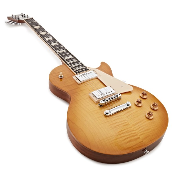 Gibson Les Paul Studio Session, Honey Burst #211860040 - angled shot