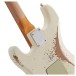 Fender Custom Shop Limited Edition '65 Strat Heavy Relic w/ CC Hardware, Aged Olympic White - neck joint