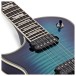 ESP LTD EC-1000T/CTM FM Left-Handed, Violet Shadow - upper frets