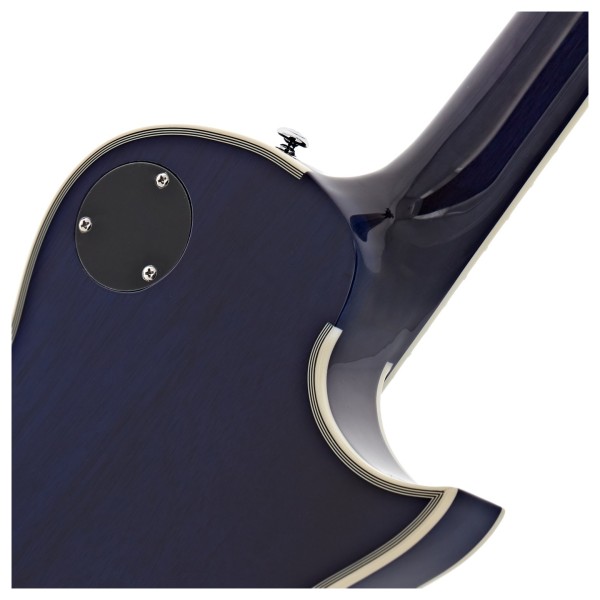 ESP LTD EC-1000T/CTM FM Left-Handed, Violet Shadow - neck joint