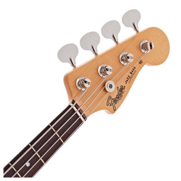 Fender Custom Shop Limited Edition Jazz Bass Special NOS, 3A Rosewood Fingerboard, Aged Sonic Blue - headstock