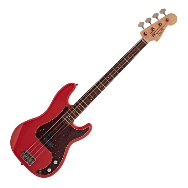 Fender Custom Shop Pino Palladino Signature Precision Bass RW, Fiesta Red over Desert Sand
