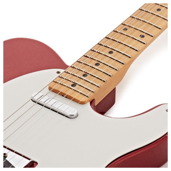 Fender Custom Shop 2026 Collection Time Machine Series '58 Top-load Telecaster JRN, Firemist Red - upper frets