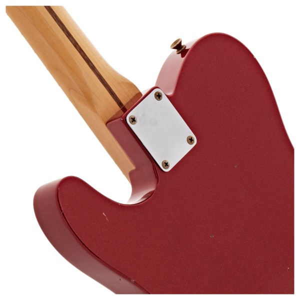 Fender Custom Shop 2026 Collection Time Machine Series '58 Top-load Telecaster JRN, Firemist Red - neck joint