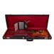 Fender Custom Shop Artisan Dual P90 Flame Maple Top Tele Relic 3A RW, Aged Tobacco Sunburst - guitar in case