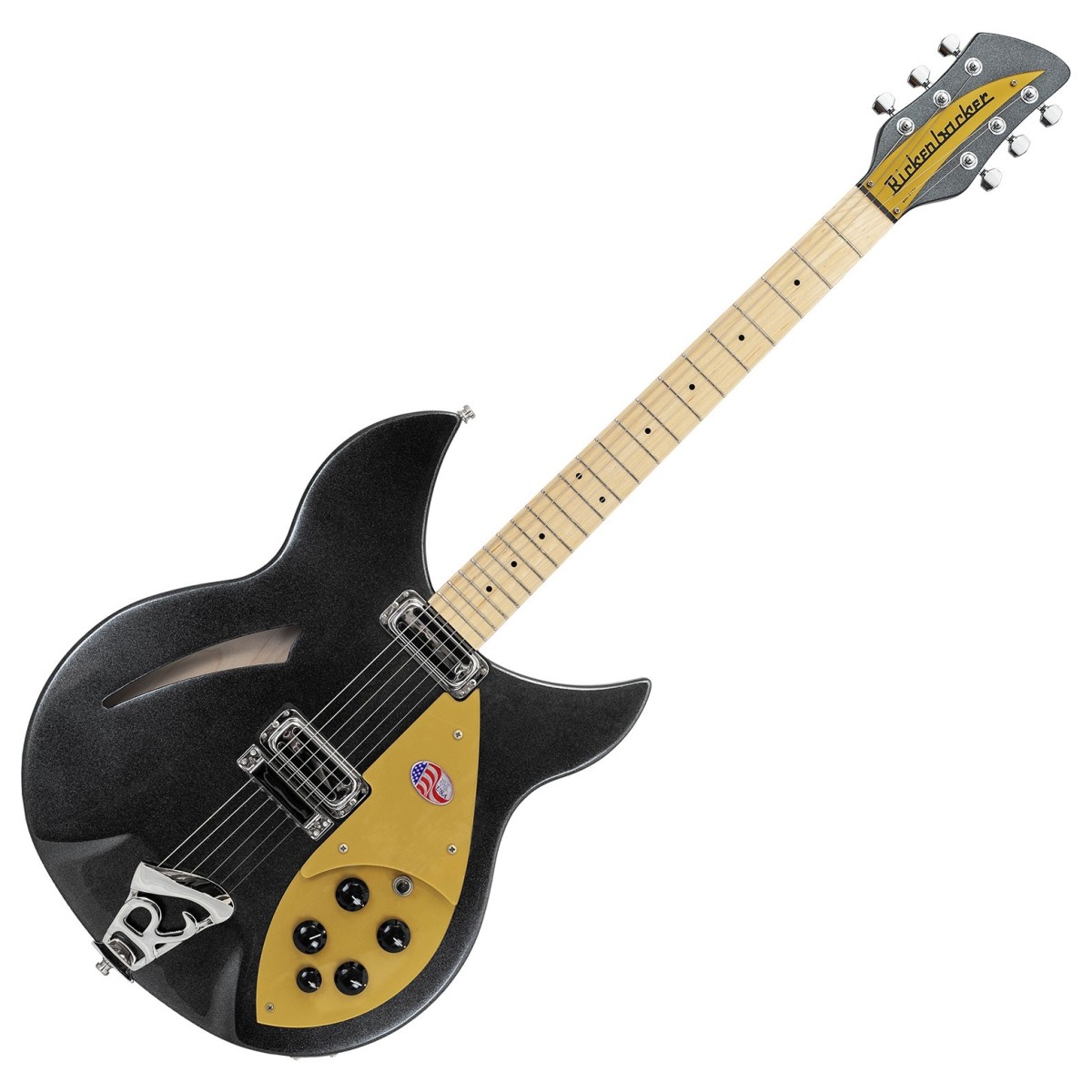 Rickenbacker 330 Semi Hollow Jetglo Pearlstar