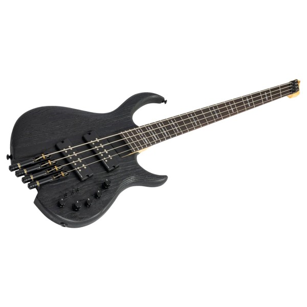 Sire Marcus Miller M6 Headless Bass, Black - angled shot