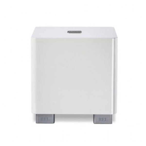 REL T5X Subwoofer, Gloss White - Front