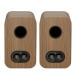 Q Acoustics Q 5020 Bookshelf Speakers, Oak (Pair) Back View 2