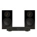Arcam A5+ Amplifier and Monitor Audio Silver 50 8G Speakers Hi-Fi Bundle, Gloss Black