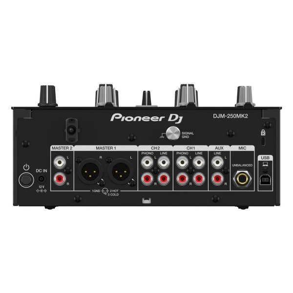 Pioneer DJ DJM-250MK2 2-Channel DJ Mixer - Rear