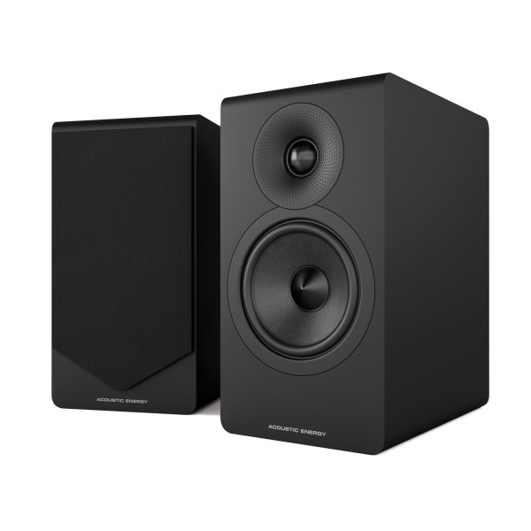 Acoustic Energy AE300 MKII Standmount Speakers (Pair), Matt Black
