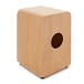 Deluxe String Cajon by Gear4music, Ebony Burl