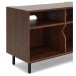 AVCOM Small TV Cabinet, Walnut