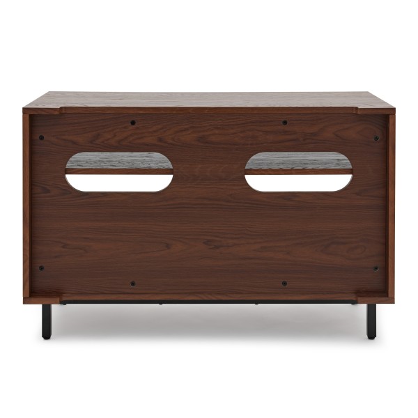 AVCOM Small TV Cabinet, Walnut