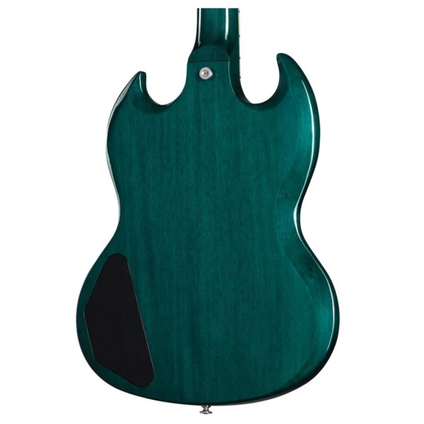 Gibson SG Standard, Translucent Teal - back of body