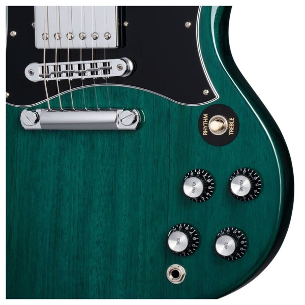 Gibson SG Standard, Translucent Teal - controls