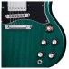 Gibson SG Standard, Translucent Teal - controls