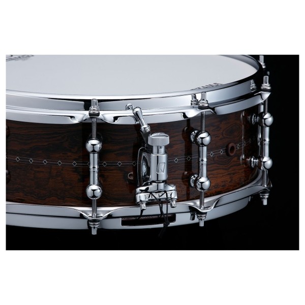 Tama Star Reserve Bubinga/Walnut 14" x 5" Snare Drum, Gloss Cordia