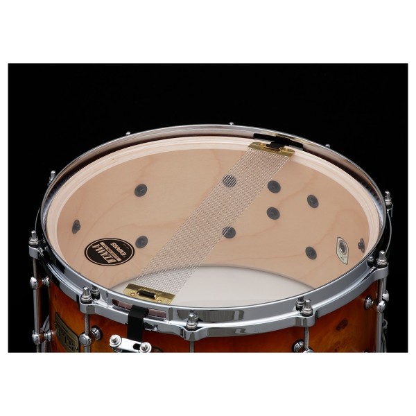 Tama SLP G-Maple 14" x 7" Snare Drum, Twilight Mappa Burl