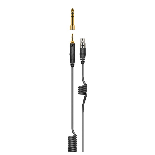 Sennheiser HD 480 Pro Closed Back Headphones Mini XLR Cable Front View