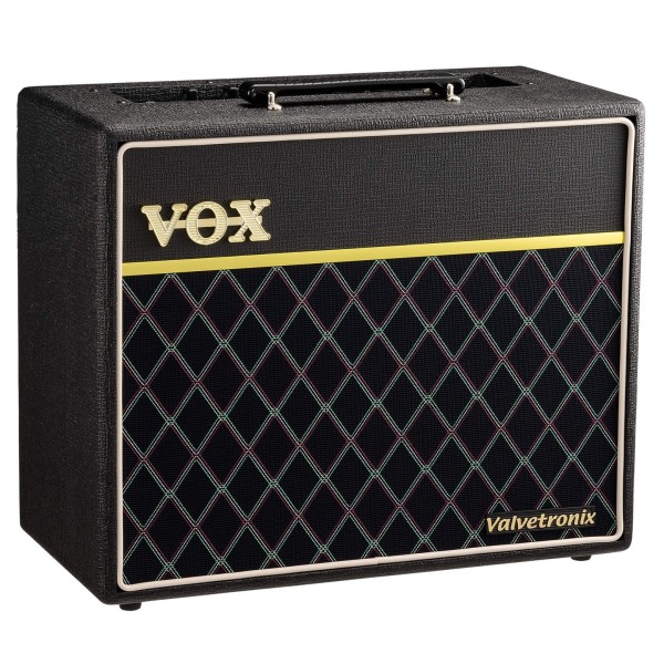 Vox VT40X Combo Amp, Classic Blue - angled shot