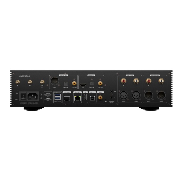 Eversolo DMP-A8 Gen 2 Network Audio Streamer rear 