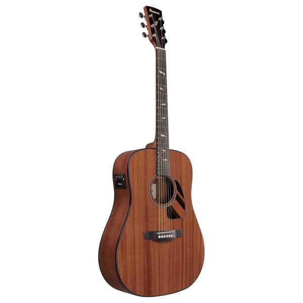 Ibanez PF34MHE-NT, Natural High Gloss - angled shot