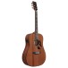 Ibanez PF34MHE-NT, Natural High Gloss - angled shot