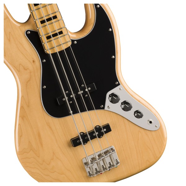 Squier Classic Vibe '70s Jazz Bass, Natural - hardware