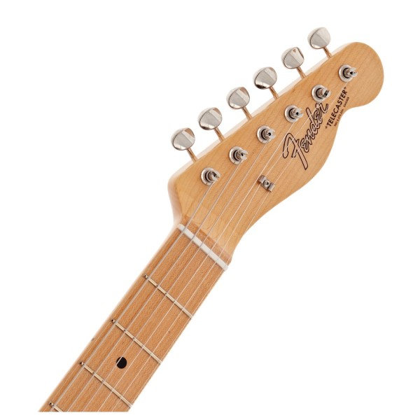Fender Custom Shop 2026 Collection Time Machine Series '66 Telecaster LCC, Bleached 3tsb - headstock