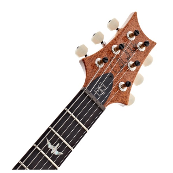 PRS DGT, Tiger Eye, Birds #0421127 - headstock