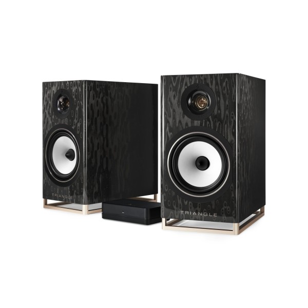 Triangle Capella Wi-Fi and Bluetooth Speaker System, Black Star - main 